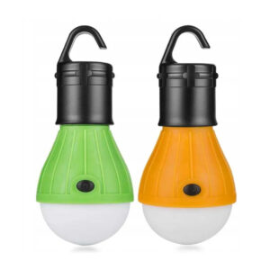 Zestaw 2 lampek żarówek kempingowych LED