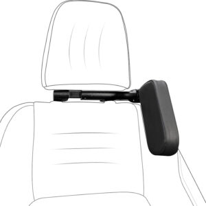 Poduszka zagłówek samochodowy czarny