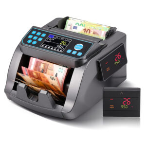 Liczarka banknotów euro i PLN z detekcją UV MG IR MT DD