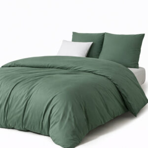 Komplet pościeli bawełnianej 220 × 200 cm 2× poszewka 80 × 80 cm