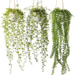 Sztuczne rośliny wiszące 3 szt. pnącza dekoracja sypialni pokoju