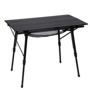 Stół turystyczny składany aluminiowy z torbą pod blatem