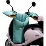 Pokrowiec wodoodporny ocieplany na nogi i ręce do skutera