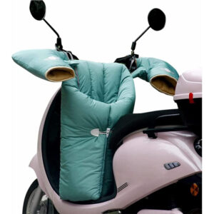 Pokrowiec wodoodporny ocieplany na nogi i ręce do skutera