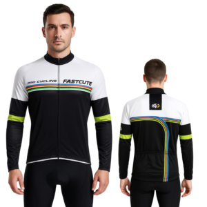 Bluza rowerowa kolarska męska długi rękaw EU 3XL ocieplana