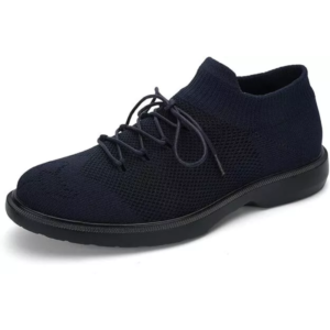 Męskie buty sportowe oddychające mesh granatowe rozmiar 40