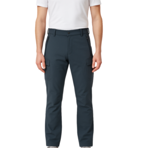 Męskie ocieplane spodnie trekkingowe ciemnoszare L EU 34 wygodne