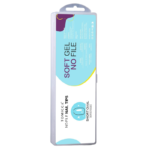 Tomicca żelowe tipsy owalne krótkie matowe 360 szt 15 rozmiarów