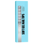 Tomicca żelowe tipsy owalne bardzo krótkie matowe 240 szt 15 rozmiarów