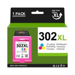 Tusz kolorowy 302 XL zamiennik HP wysoka wydajność