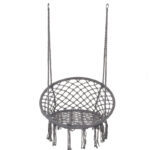 Huśtawka bocianie gniazdo hamakowa bawełniana do domu i ogrodu