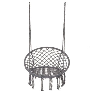 Huśtawka bocianie gniazdo hamakowa bawełniana do domu i ogrodu