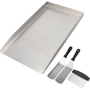 Płyta grillowa ze stali nierdzewnej 44×26 cm