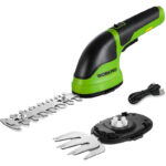 Bezprzewodowe nożyce do trawy i żywopłotu 2w1