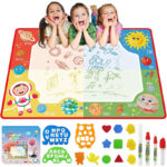 Mata wodna Planety i Kosmos do rysowania 100x70 cm