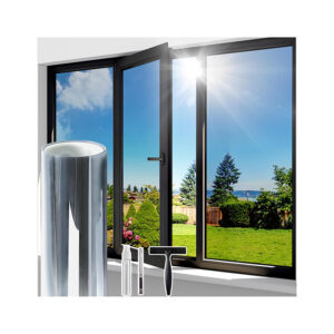 Folia lustrzana okienna przeciwsłoneczna 60x200 cm UV