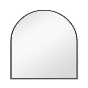 Nowoczesne Lustro ścienne 80x80 cm metalowa rama