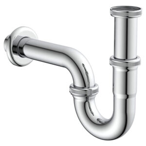 Syfon umywalkowy chromowany metalowy 1 1/4” 30 mm