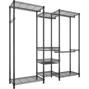 Regał metalowy magazynowy czarny 180x155x38 cm