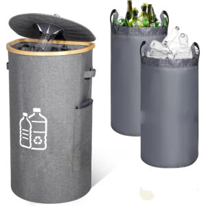 Pojemnik na butelki do segregacji 100L wodoodporny Oxford