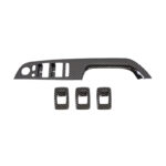 Osłona ramy panelu przełącznika szyb BMW E90 2005–2012 karbon