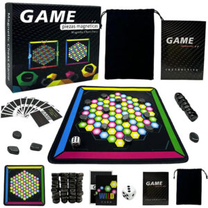Magnetyczna gra stołowa edukacyjna Kamienie Szachy