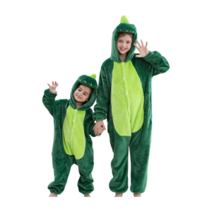 Piżama kombinezon onesie dziecięcy dinozaur polarowy 122 128 cm
