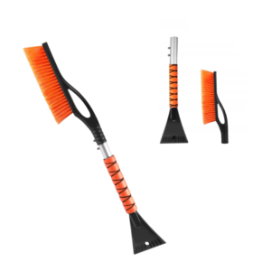 Skrobaczka do szyb 2 w 1 ergonomiczna miotła do śniegu 67 cm