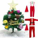 Ubrania świąteczne dla lalek 30 cm akcesoria do dekoracji domków dla lalek