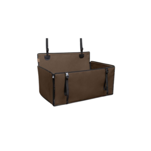 Regulowane wodoodporne siedzisko dla psa do samochodu WUGLO brązowy L