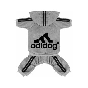 Ciepła bluza dresowa dla psa z kapturem M