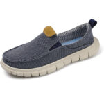 Mokasyny męskie ultralekkie niebieskie rozmiar 43