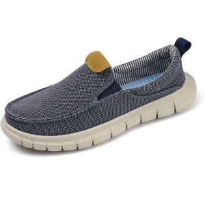 Mokasyny męskie ultralekkie niebieskie rozmiar 43