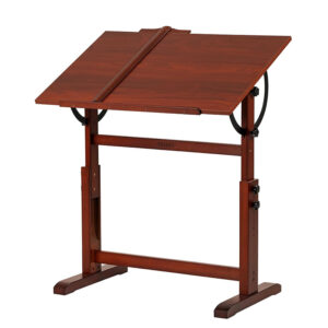 Stół kreślarski regulowany ciemny orzech