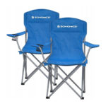 Zestaw 2 krzeseł turystycznych składanych