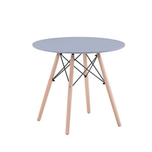 Nowoczesny stolik do jadalni stół szary blat 80 cm