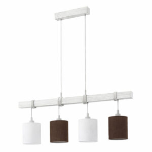 Nowoczesna lampa wisząca 4xE27 do salonu jadalni