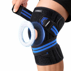 Orteza Kolana S Stabilizator z Bocznymi Wzmocnieniami i Żelową Podkładką
