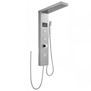 Panel prysznicowy deszczownica LED i wskaźnik temperatury