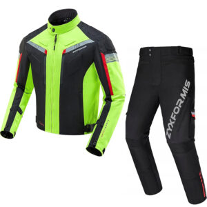 Komplet odzieży motocyklowej Kurtka z ochraniaczami i Spodnie Oxford 600D Wodoodporne XL