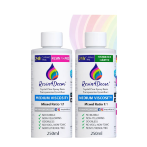 Żywica epoksydowa transparentna bezbarwna utwardzacz 24h