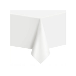 Obrus Foliowy Biały 274x137 cm Plamoodporny