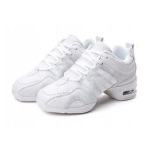 Buty taneczne damskie białe lekkie oddychające rozmiar 37