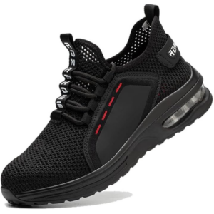 Buty robocze męskie sportowe czarne lekkie oddychające EU 44 (27cm)