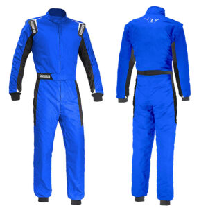 Kombinezon kartingowy racing suit niebieski rozmiar M
