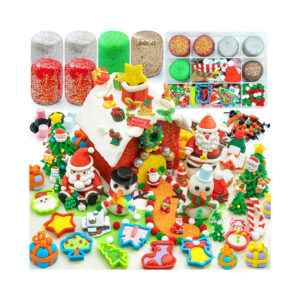 Zestaw sensorycznej masy plastycznej motyw świąteczny